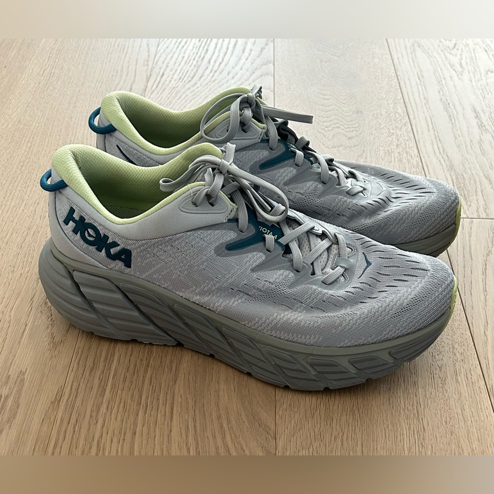 Hoka One One Gaviota 4 Harbor Mist Running Shoe Sneaker 1123198